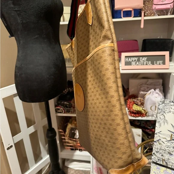 Gucci Vintage Sherry Line Tote Bag - Picture 4 of 11